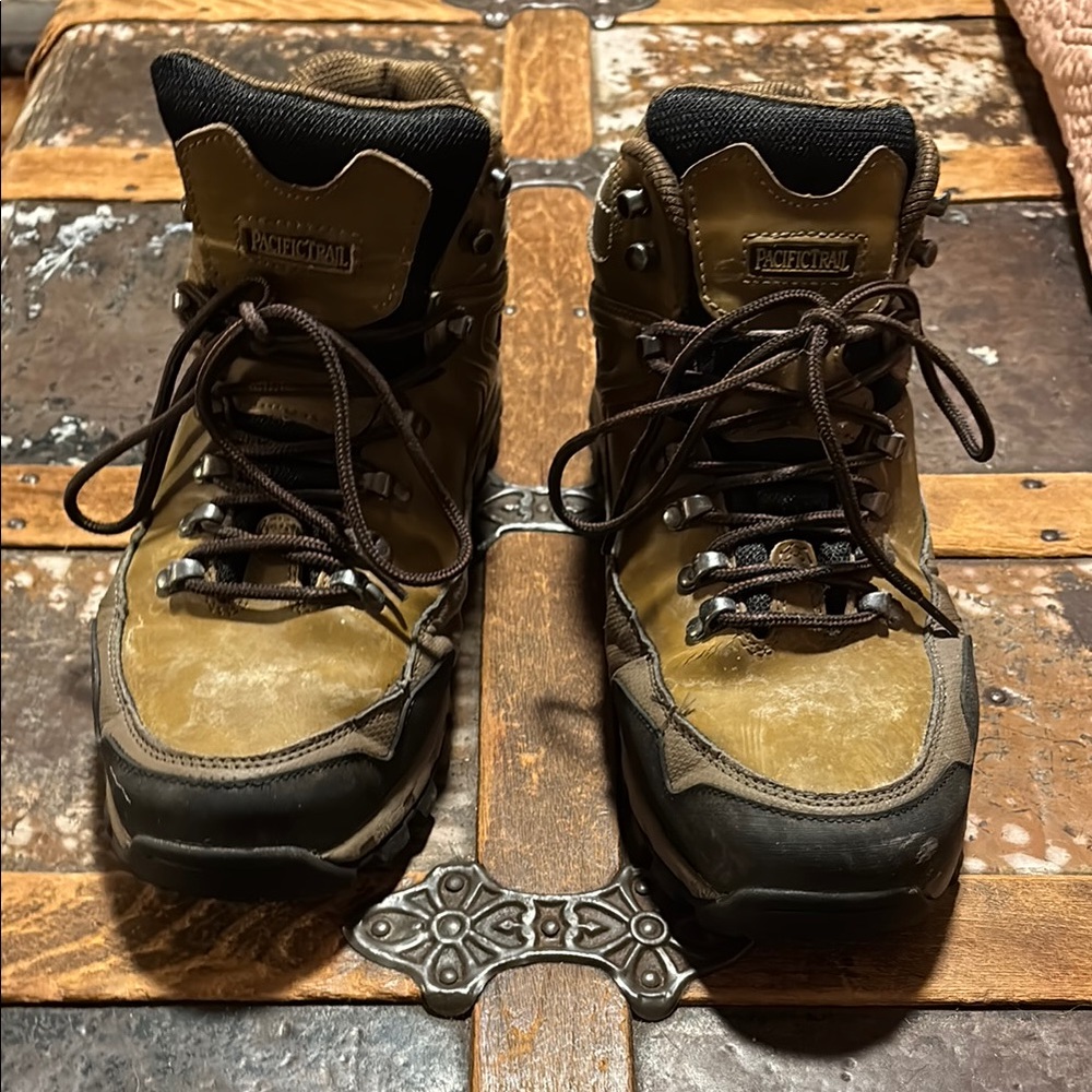 Pacific Trail Men's Brown Hiking Boots